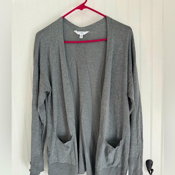 Time and Tru women's grey long sleeved sweater, size small. - Picture 1 of 6